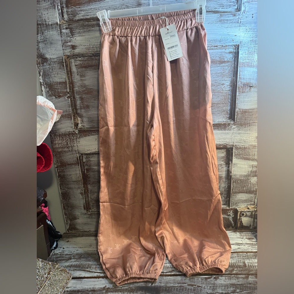 Chic Pink Jogger Pants